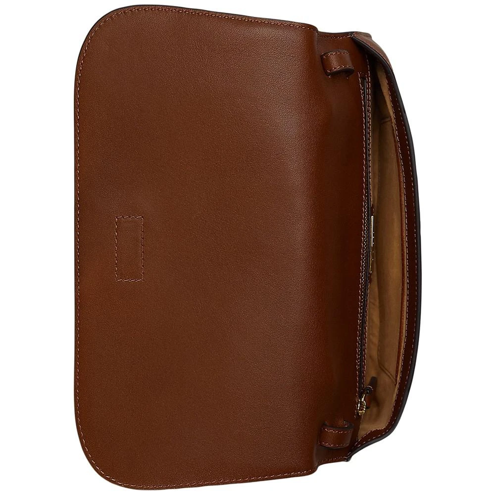 商品Ralph Lauren|Leather Tanner Convertible Shoulder Bag and Clutch,价格¥1209,第4张图片详细描述