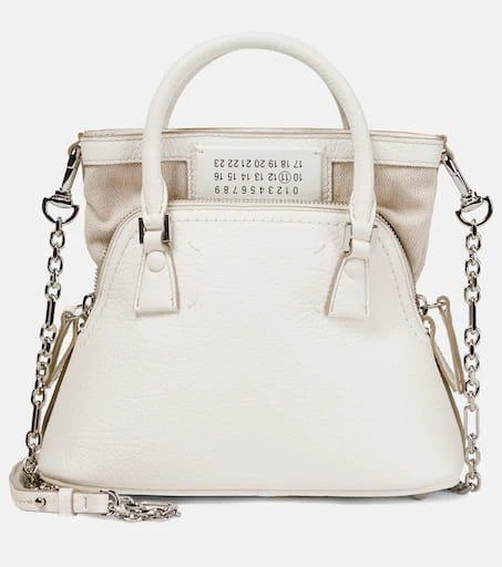 商品MAISON MARGIELA|5AC Micro leather tote,价格¥16963,第1张图片