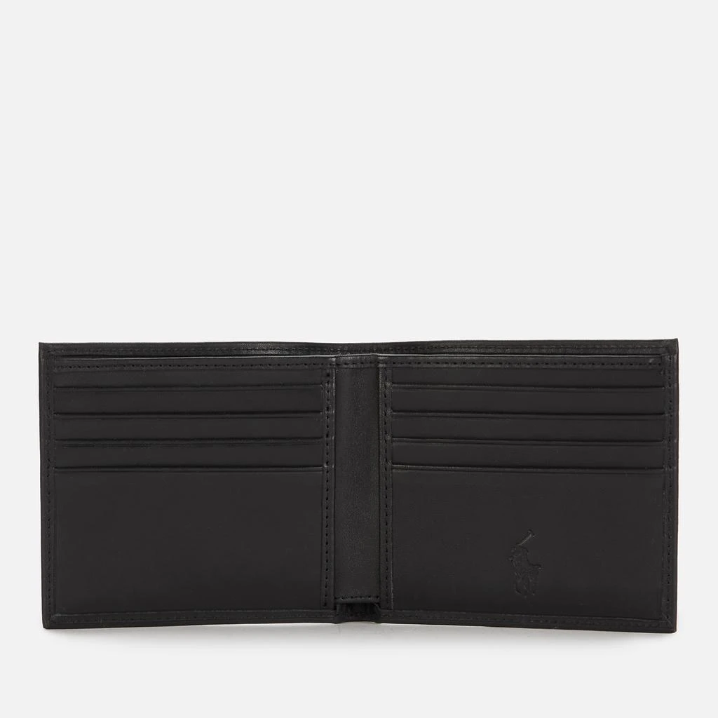 商品Ralph Lauren|Polo Ralph Lauren Men's Smooth Leather Gold Foil Wallet,价格¥583,第3张图片详细描述