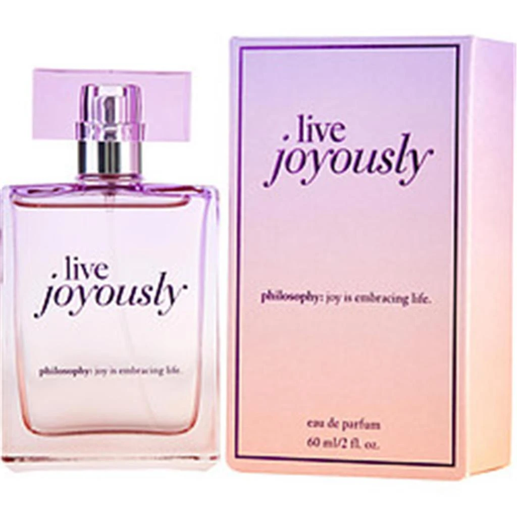 商品philosophy|Philosophy 289628 Philosophy Live Joyously 2 oz Eau De Parfum Spray,价格¥302,第1张图片