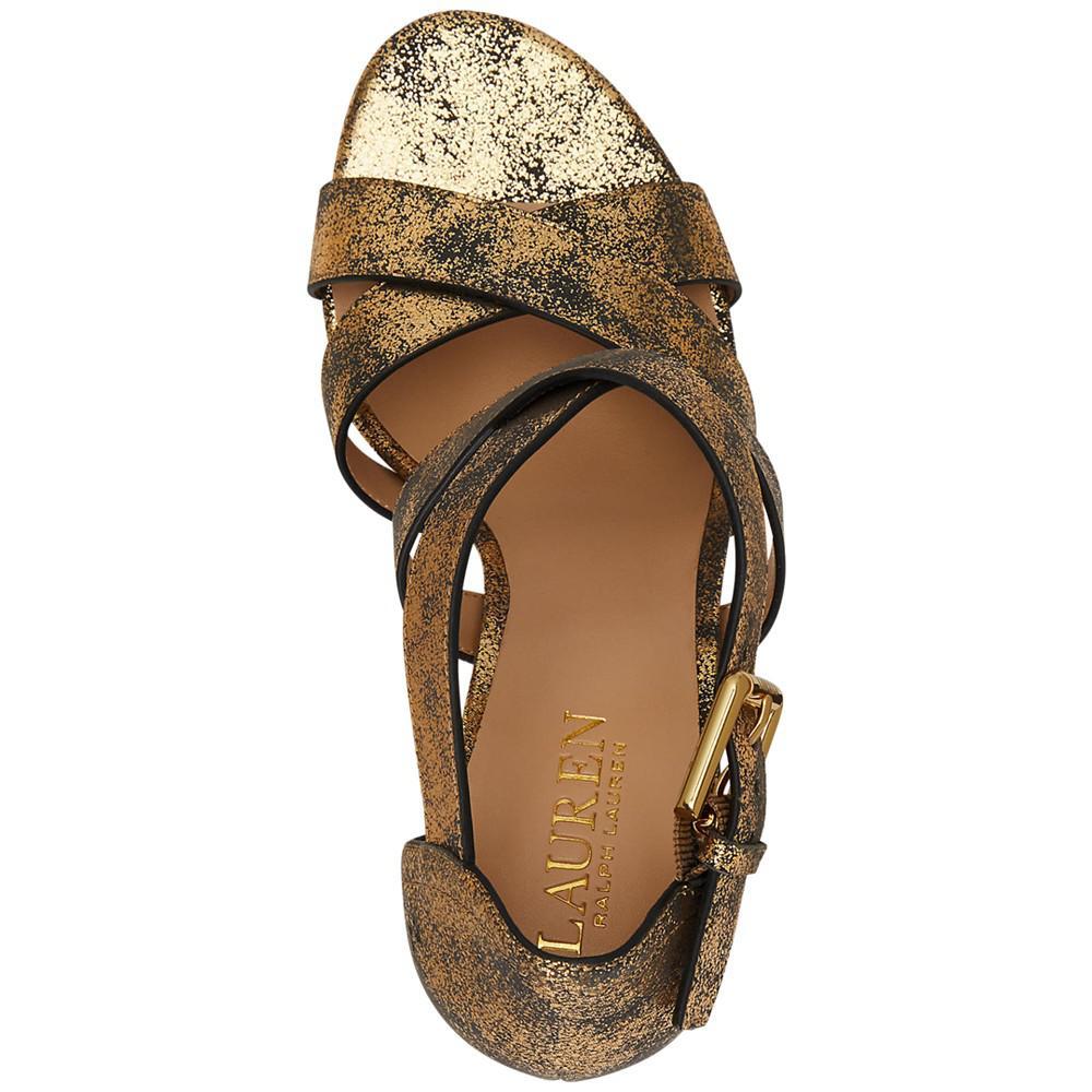 商品Ralph Lauren|Gisella Dress Sandals,价格¥806,第6张图片详细描述