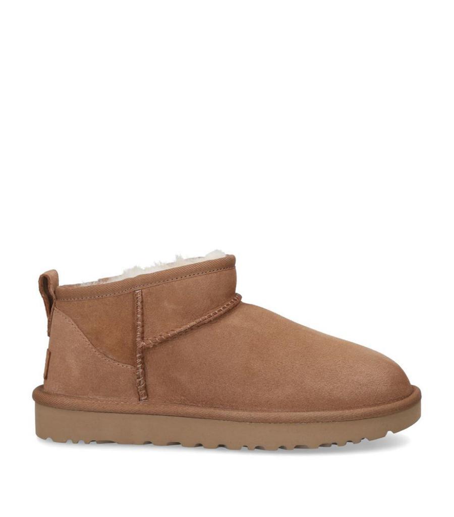 商品UGG|Suede Classic Ultra Mini Boots,价格¥1090,第5张图片详细描述