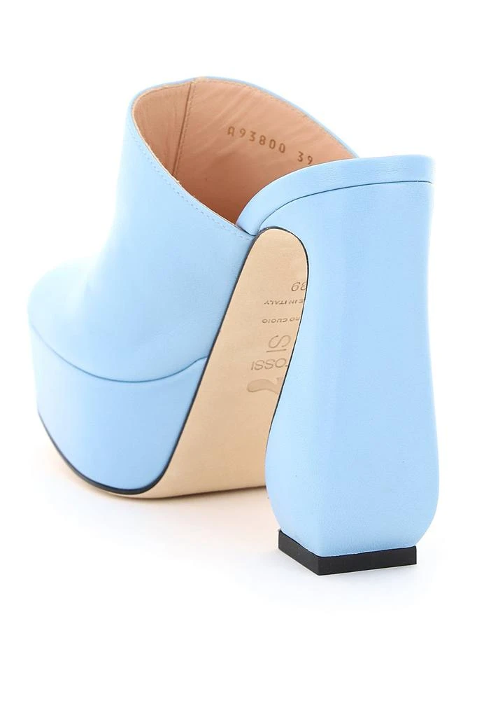 商品SI ROSSI|Si sergio rossi nappa platform mules,价格¥2662,第3张图片详细描述