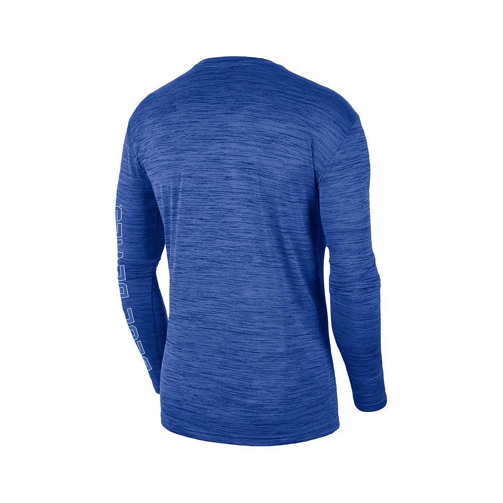 男式 耐克 杜克大学长袖T恤 蓝色商品第4张图片规格展示