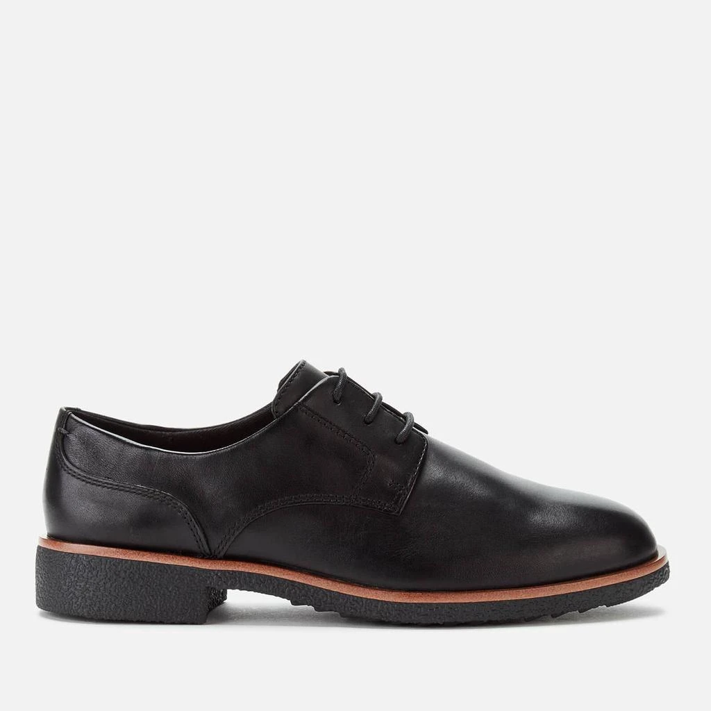 商品Clarks|Clarks Women's Griffin Lane Leather Derby Shoes - Black,价格¥292,第1张图片