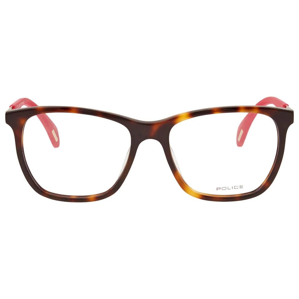 商品POLICE|Police Unisex Tortoise Square Eyeglass Frames VPL63009AJ51,价格¥298,第2张图片详细描述