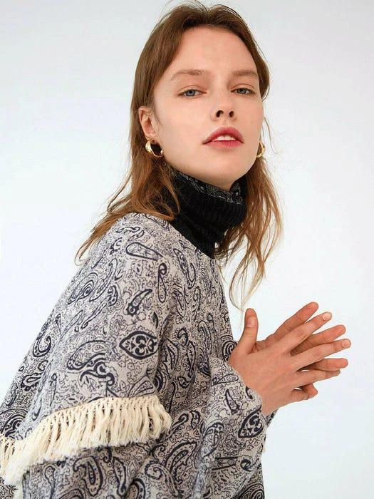 商品OUI MAIS NON|Skyler Paisly blouse,价格¥981,第2张图片详细描述