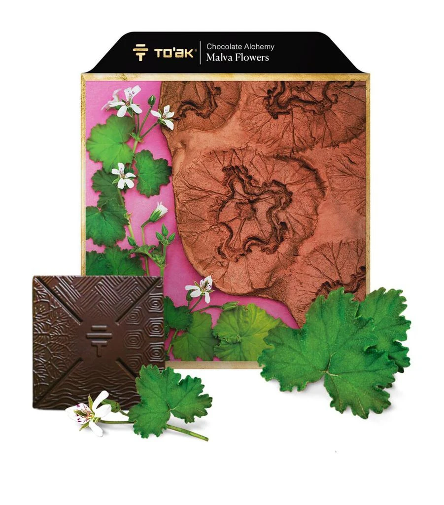 商品To'ak|Alchemy Malva Flowers Dark Chocolate Bars (56g),价格¥200,第1张图片