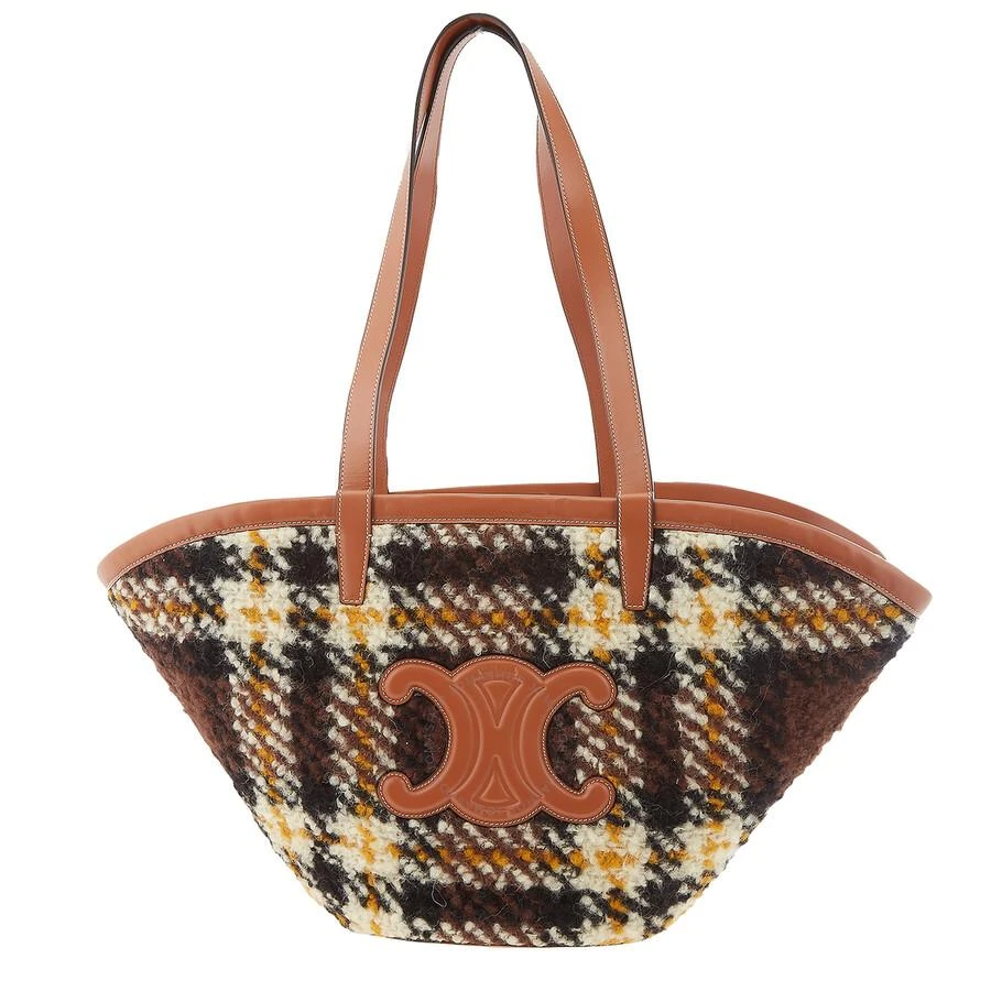 商品Celine|Ladies Plaid Fabric Tote Bag,价格¥10525,第1张图片