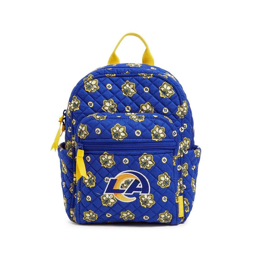 商品Vera Bradley|Men's and Women's Los Angeles Rams Small Backpack,价格¥793,第1张图片