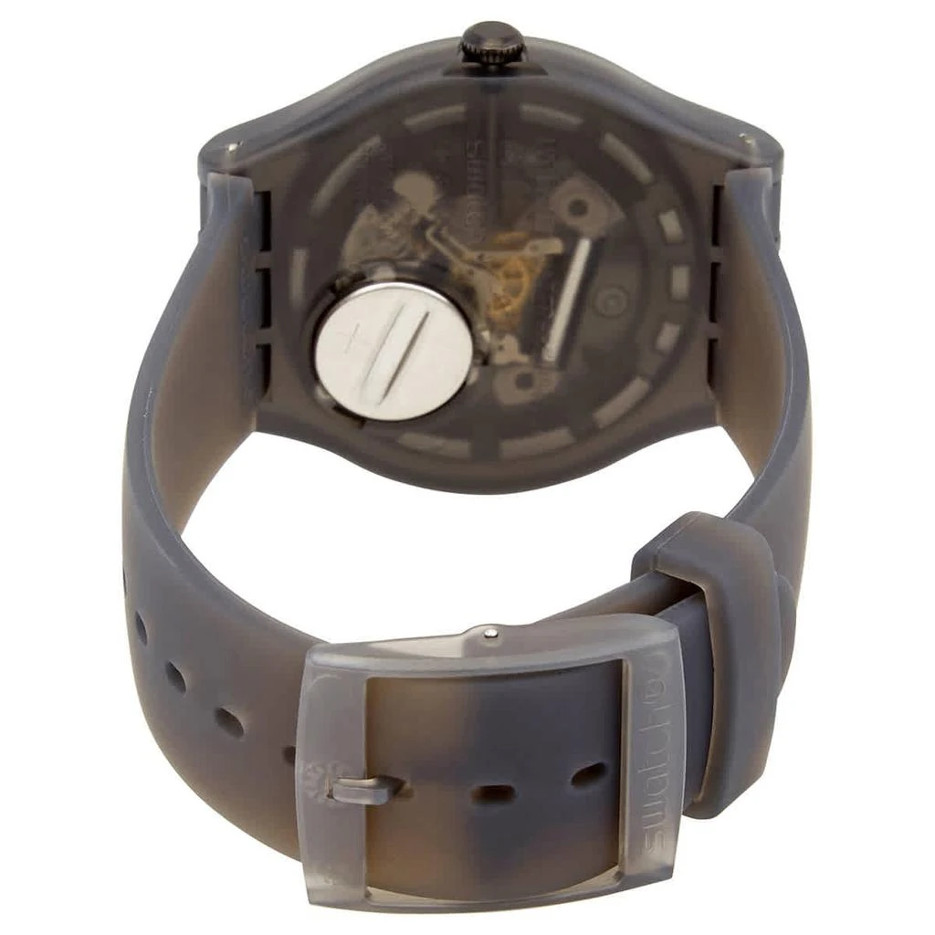 商品Swatch|Black Blur Quartz Transparent Dial Men's Watch SUOB183,价格¥499,第3张图片详细描述