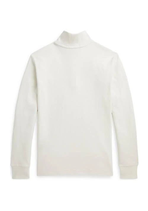 商品Ralph Lauren|Lauren Childrenswear Boys 8 20 Cotton Interlock 1 4 Zip Pullover Sweatshirt,价格¥178,第2张图片详细描述