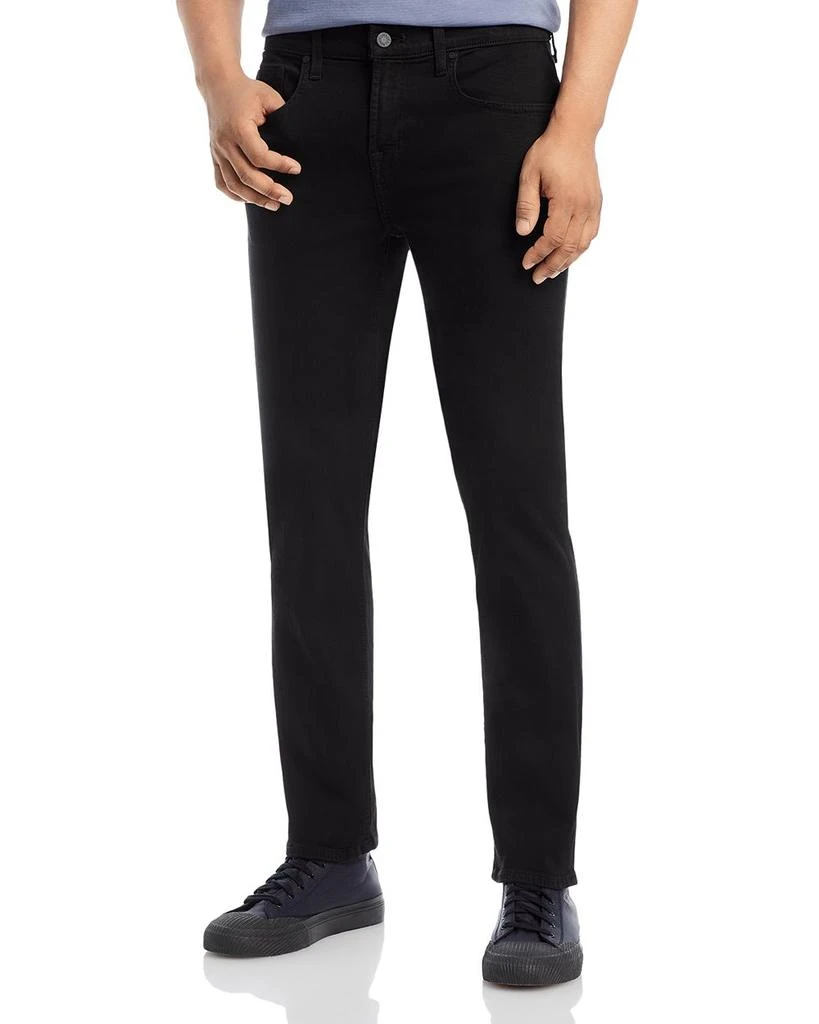 商品7 For All Mankind|Luxe Performance Slimmy Slim Fit Jeans in Black,价格¥1473,第1张图片