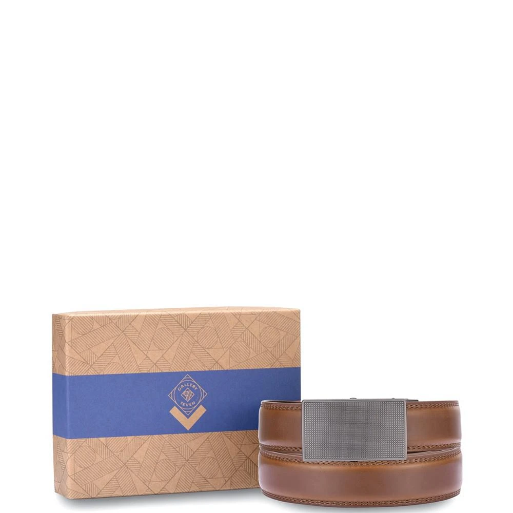 商品Gallery Seven|Men's Genuine Leather Ratchet Dress Belt,价格¥173,第5张图片详细描述