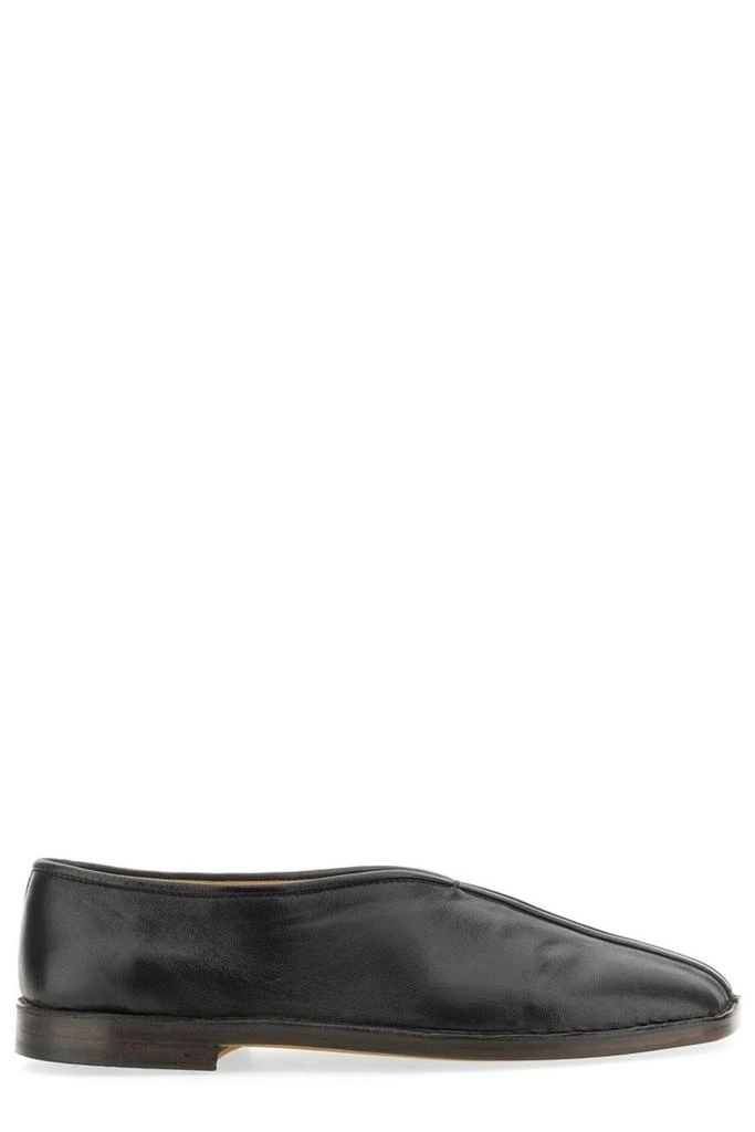 商品Lemaire|Lemaire Square Toe Slip-On Loafers,价格¥3420,第1张图片