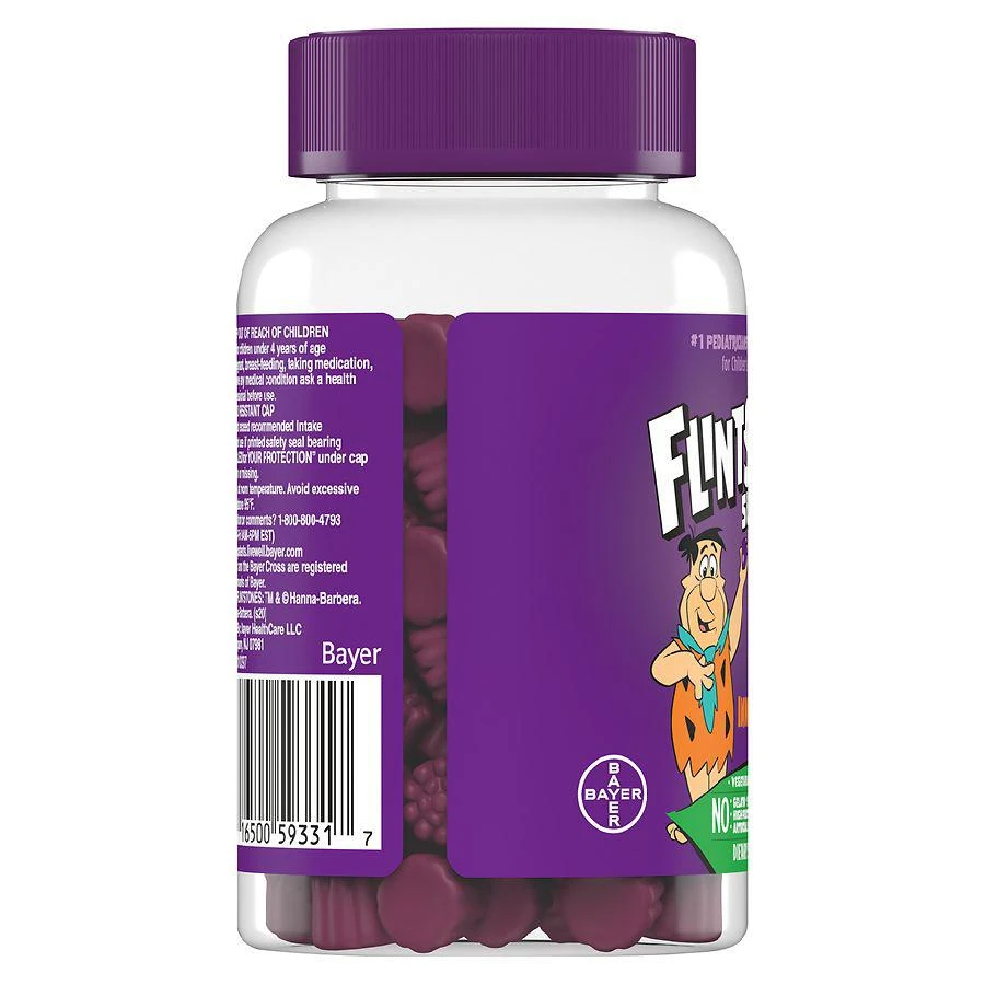 商品Flintstones|Kids Elderberry Gummies with Immunity Support,价格¥74,第2张图片详细描述