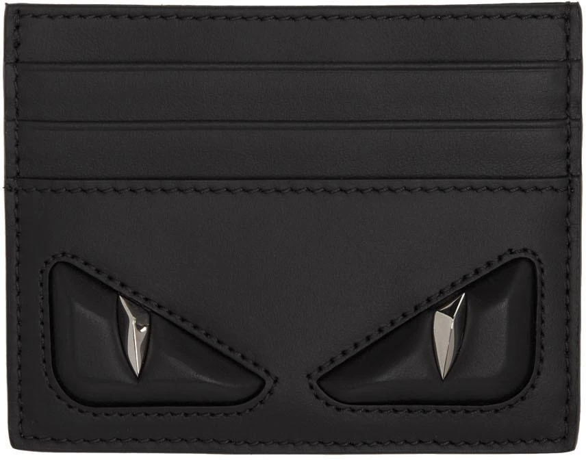 商品Fendi|Black Bag Bugs Card Holder,价格¥2945,第1张图片