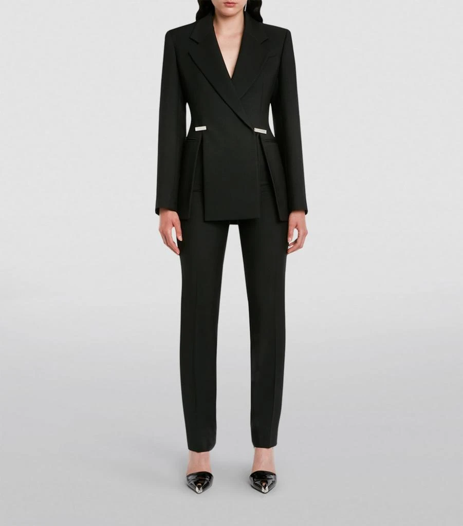商品Alexander McQueen|Slashed Tailored Jacket,价格¥24636,第2张图片详细描述