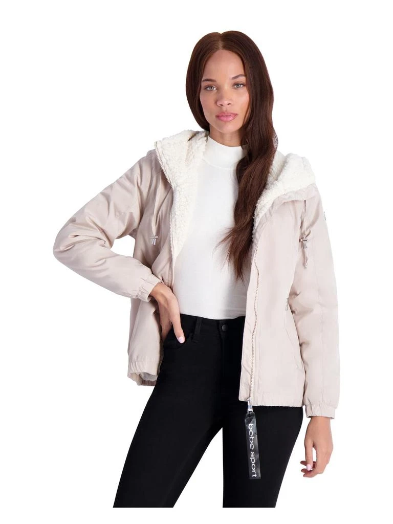 Womens Faux Fur Lined Lightweight Puffer Jacket 商品