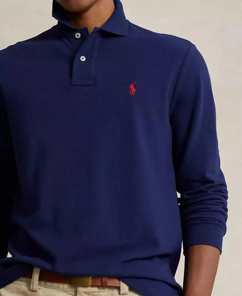 商品Ralph Lauren|拉夫劳伦男士经典版型修身polo衫,价格¥851,第3张图片详细描述