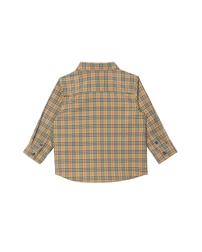 商品Burberry|Boy's Owen Long-Sleeve Shirt, Size 6M-2,价格¥719,第2张图片详细描述