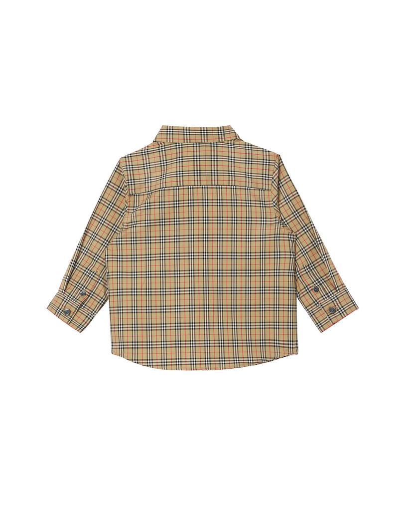 商品Burberry|Boy's Owen Long-Sleeve Shirt, Size 6M-2,价格¥649,第4张图片详细描述