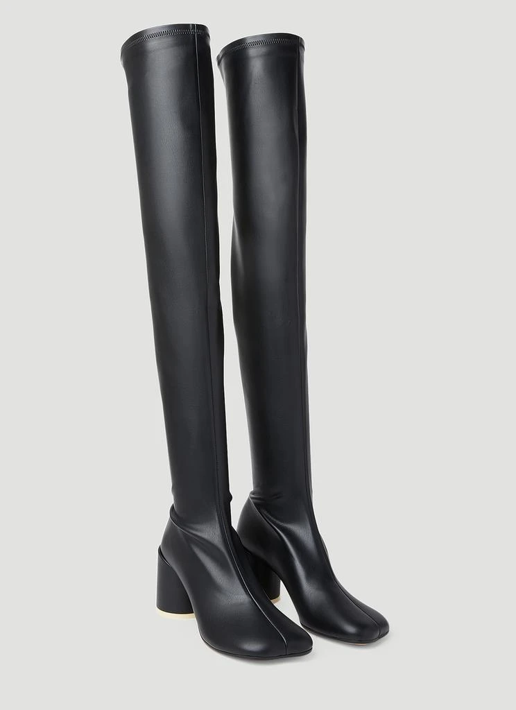 商品MM6|Anatomic Thigh High Boots,价格¥2915,第2张图片详细描述