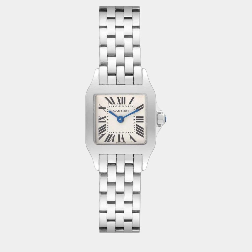 商品[二手商品] Cartier|Cartier Santos Demoiselle Silver Dial Steel Ladies Watch W25064Z5,价格¥26749,第1张图片