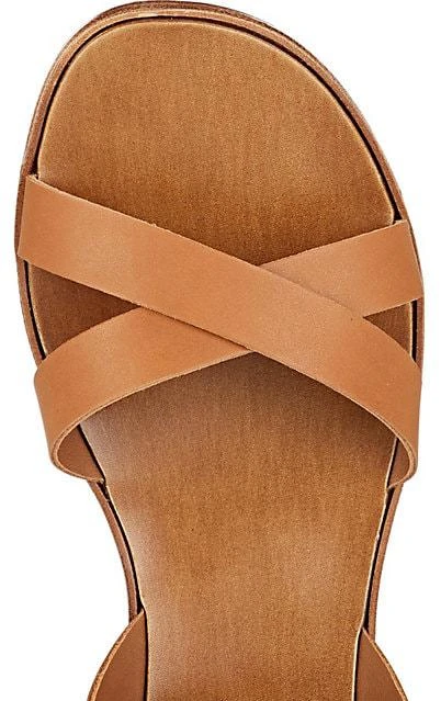 商品Barneys New York|Leather Ankle-Wrap Sandals,价格¥480,第4张图片详细描述