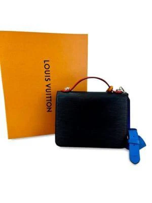商品[二手商品] Louis Vuitton|Louis Vuitton Messenger Epi Noir Neo Monceau Hand Shoulder 2 Way Bag Preowned,价格¥23345,第2张图片详细描述