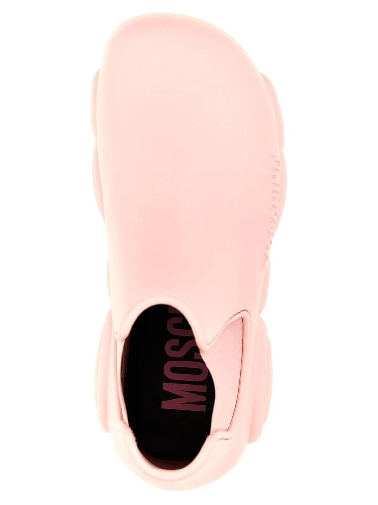 商品Moschino|Gummy Boots, Ankle Boots Pink,价格¥993,第3张图片详细描述