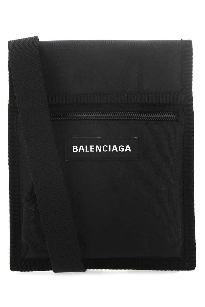 商品Balenciaga|Balenciaga Logo Print Shoulder Bag,价格¥3782,第1张图片