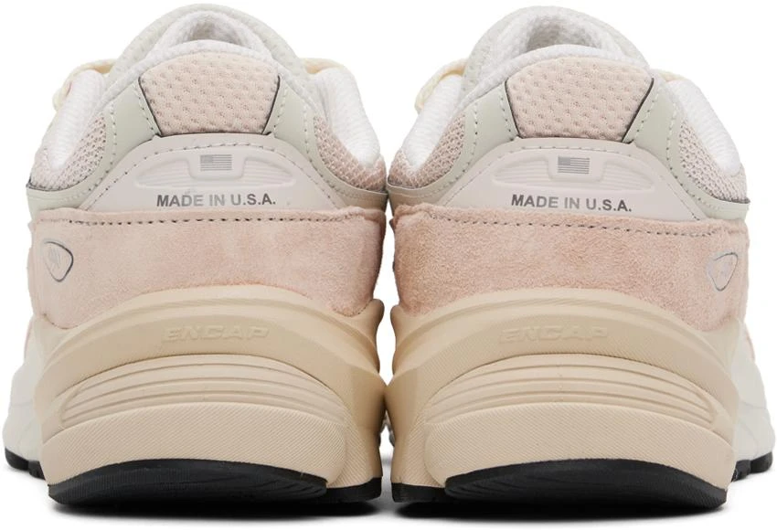 商品New Balance|Pink & Beige 'Made in USA' 990v6 Sneakers,价格¥1244,第2张图片详细描述