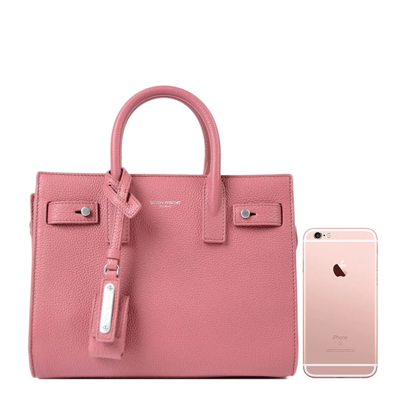 YSL 圣罗兰 女士玫瑰粉色单肩手提斜挎包 485019-DTI0E-6842 商品