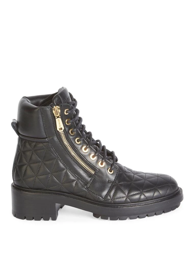 商品Balmain|Army Ranger Quilted Leather Boots,价格¥3587,第5张图片详细描述