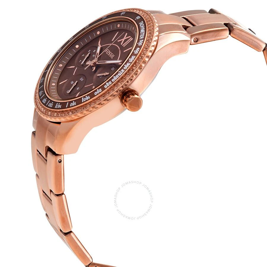 商品Fossil|Stella Sport Multifunction Quartz Crystal Brown Dial Ladies Watch ES5109,价格¥510,第2张图片详细描述