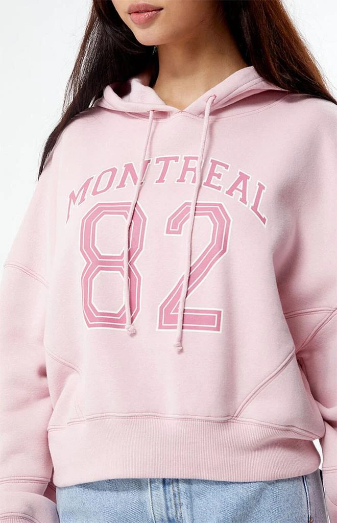 商品PacSun|Montreal Cropped Hoodie,价格¥84,第2张图片详细描述