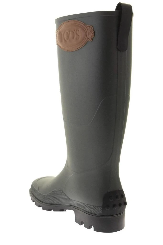 商品Tod's|Tod's Logo Patch Slip-On Rain Boots,价格¥1820,第3张图片详细描述