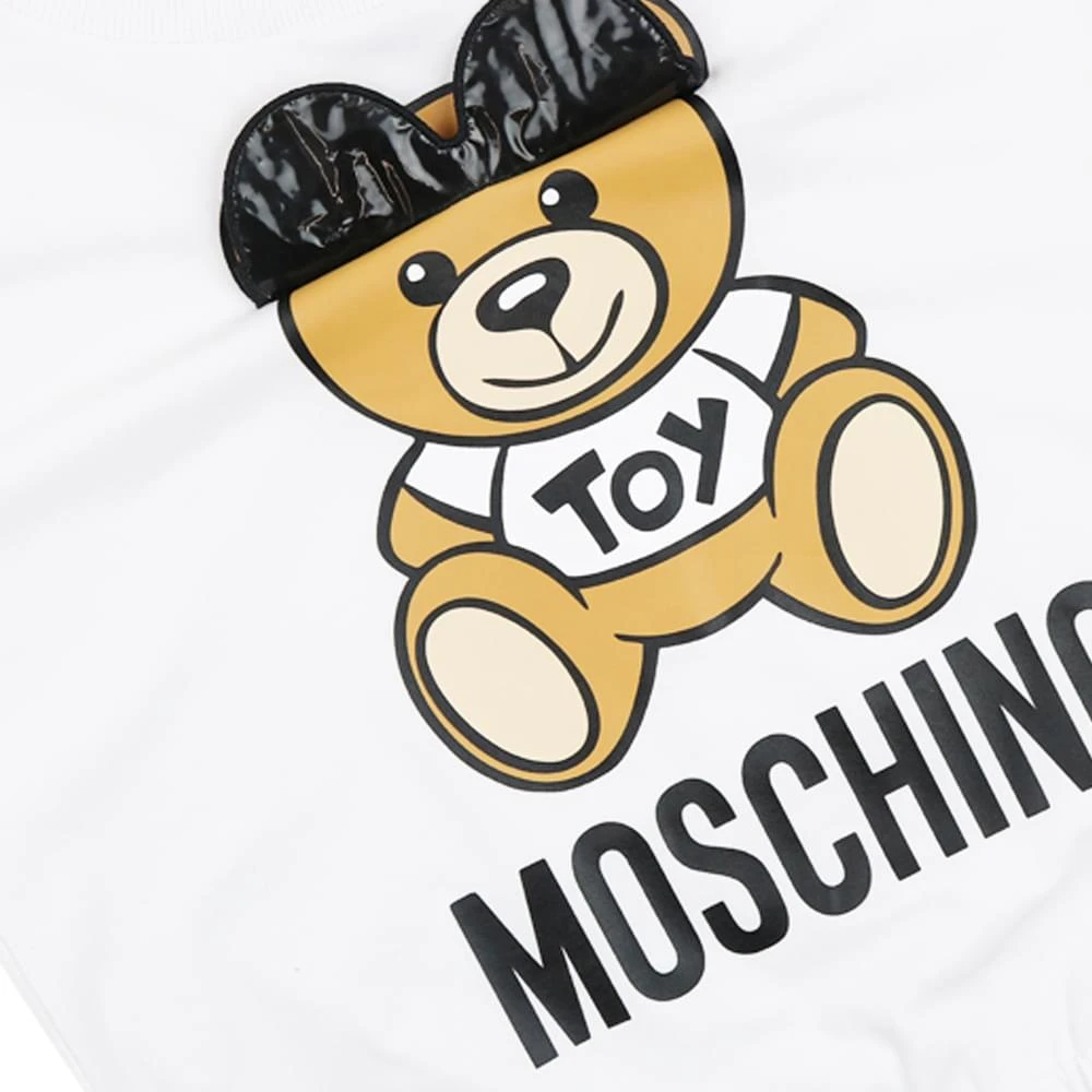 商品Moschino|White Sunglasses Teddy T Shirt,价格¥391,第3张图片详细描述