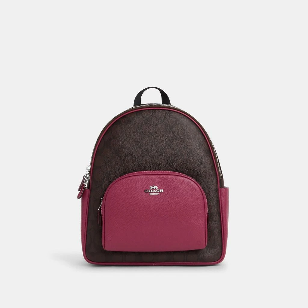 Coach Outlet Court Backpack In Signature Canvas 商品