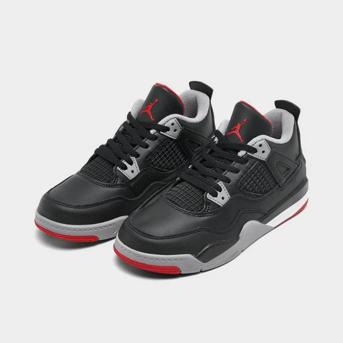 商品Jordan|Little Kids' Air Jordan Retro 4 Basketball Shoes,价格¥743,第2张图片详细描述