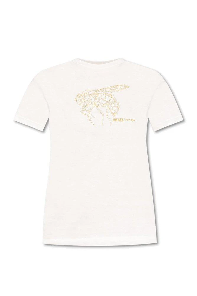 商品Diesel|Diesel T-Reg-E1 Short-Sleeved Crewneck T-Shirt,价格¥218,第1张图片
