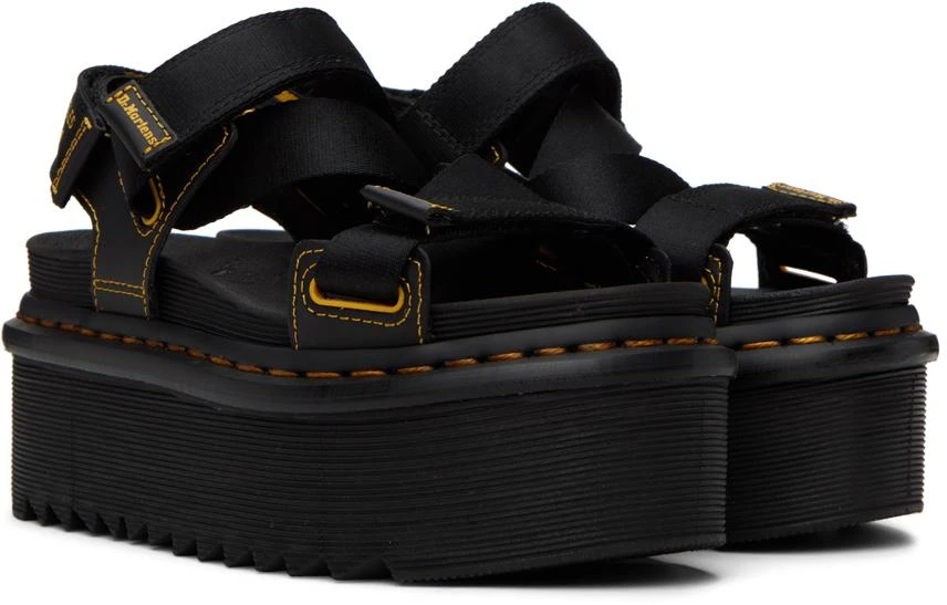 商品Dr. Martens|Black Kimber Sandals,价格¥459,第4张图片详细描述