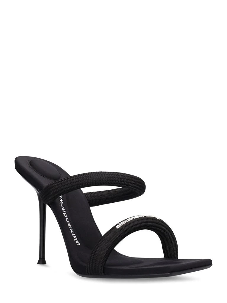 商品Alexander Wang|105mm Julie Tubular Webbing Sandals,价格¥3121,第2张图片详细描述