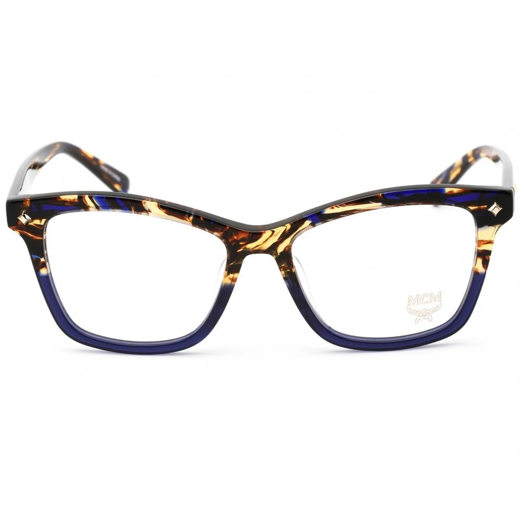 商品MCM|MCM Women's Eyeglasses - Clear Lens Havana/Blue Cat Eye Shape Frame | MCM2614 235,价格¥376,第2张图片详细描述