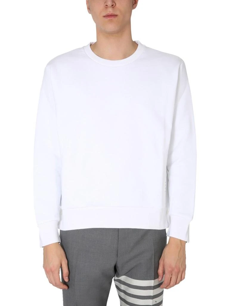 商品Thom Browne|Thom Browne RWB Striped Sweatshirt,价格¥2693,第1张图片