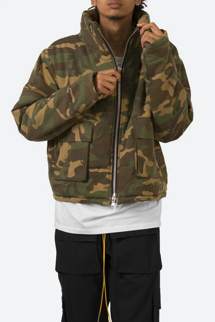 Cropped Puffer Jacket - Camo 商品