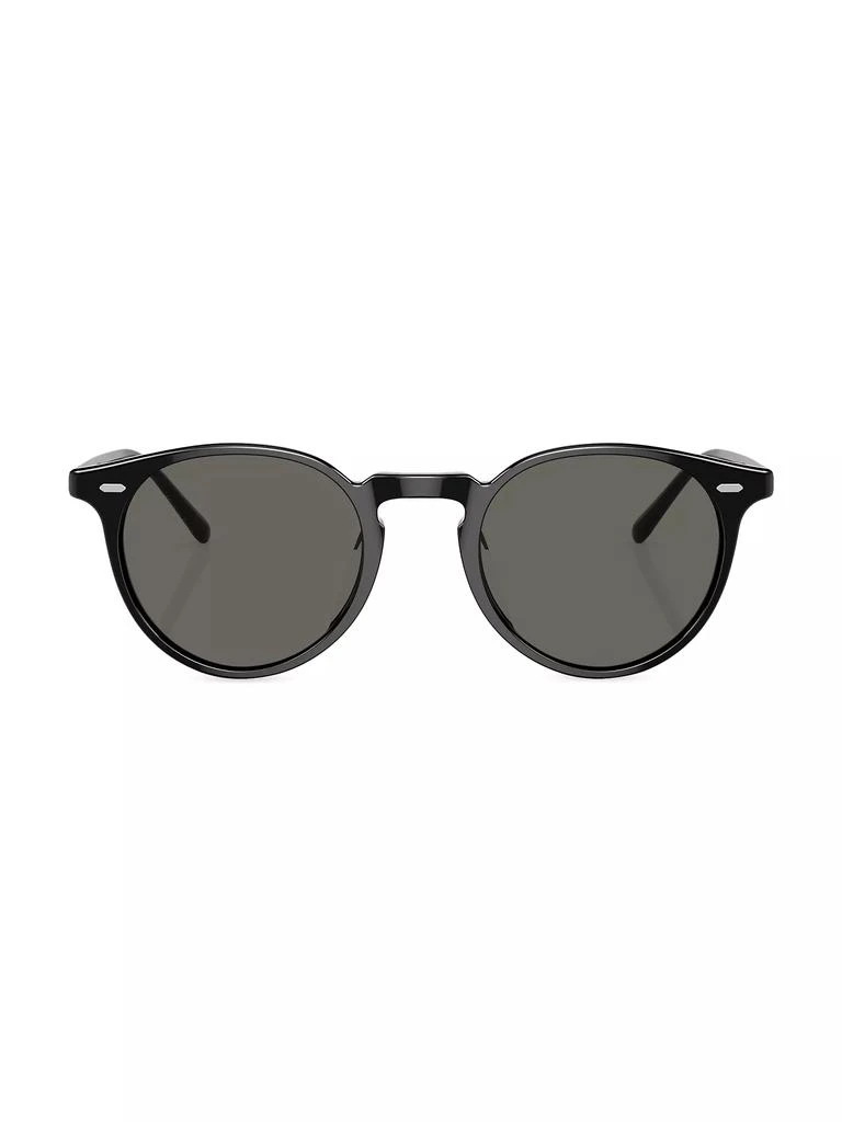 商品Oliver Peoples|48MM Round Sunglasses,价格¥4171,第1张图片