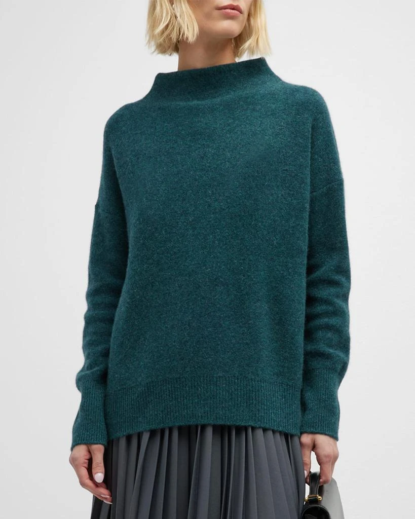 商品Vince|Boiled Cashmere Funnel-Neck Pullover,价格¥3258,第1张图片