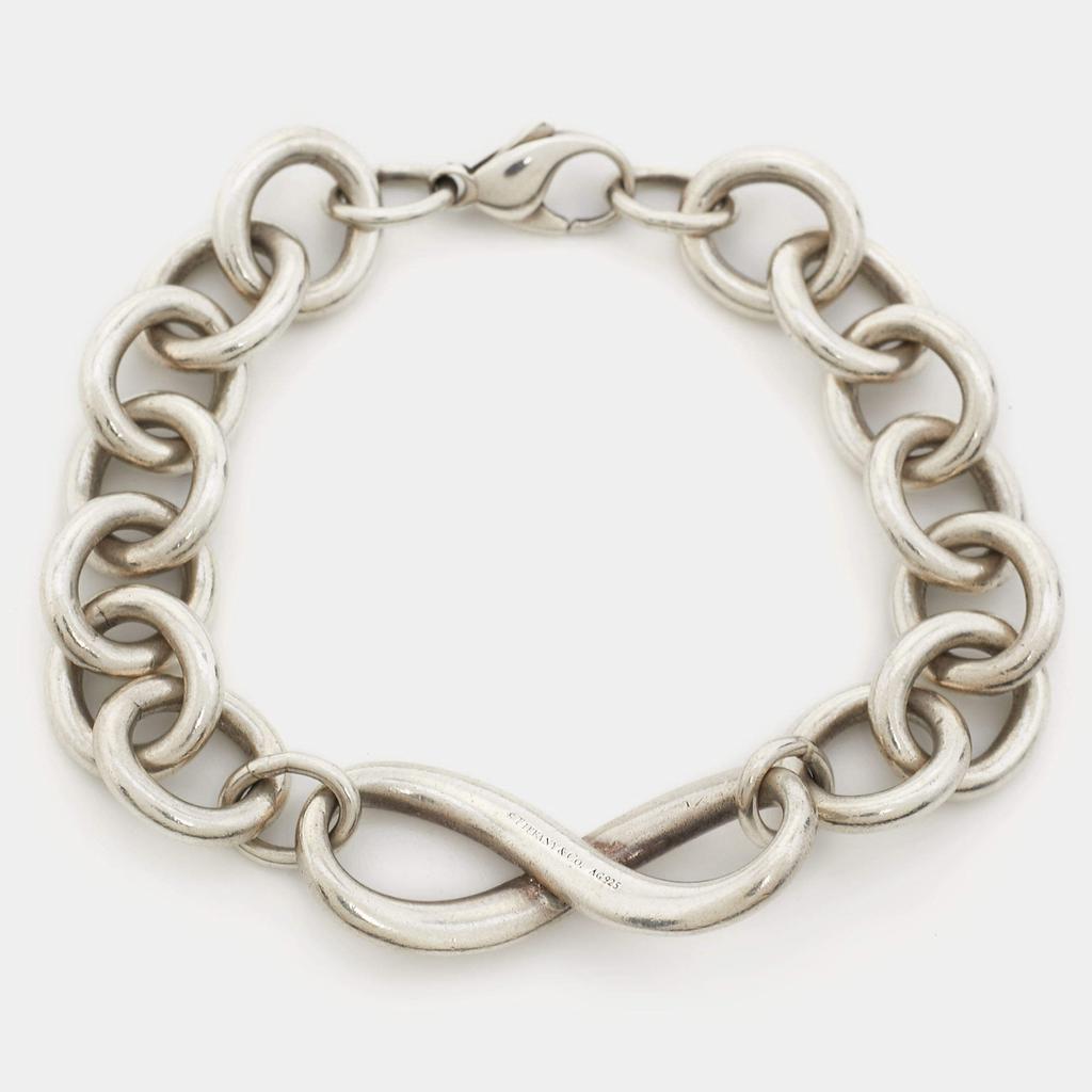 Tiffany & Co. Infinity Sterling Silver Link Bracelet商品第3张图片规格展示